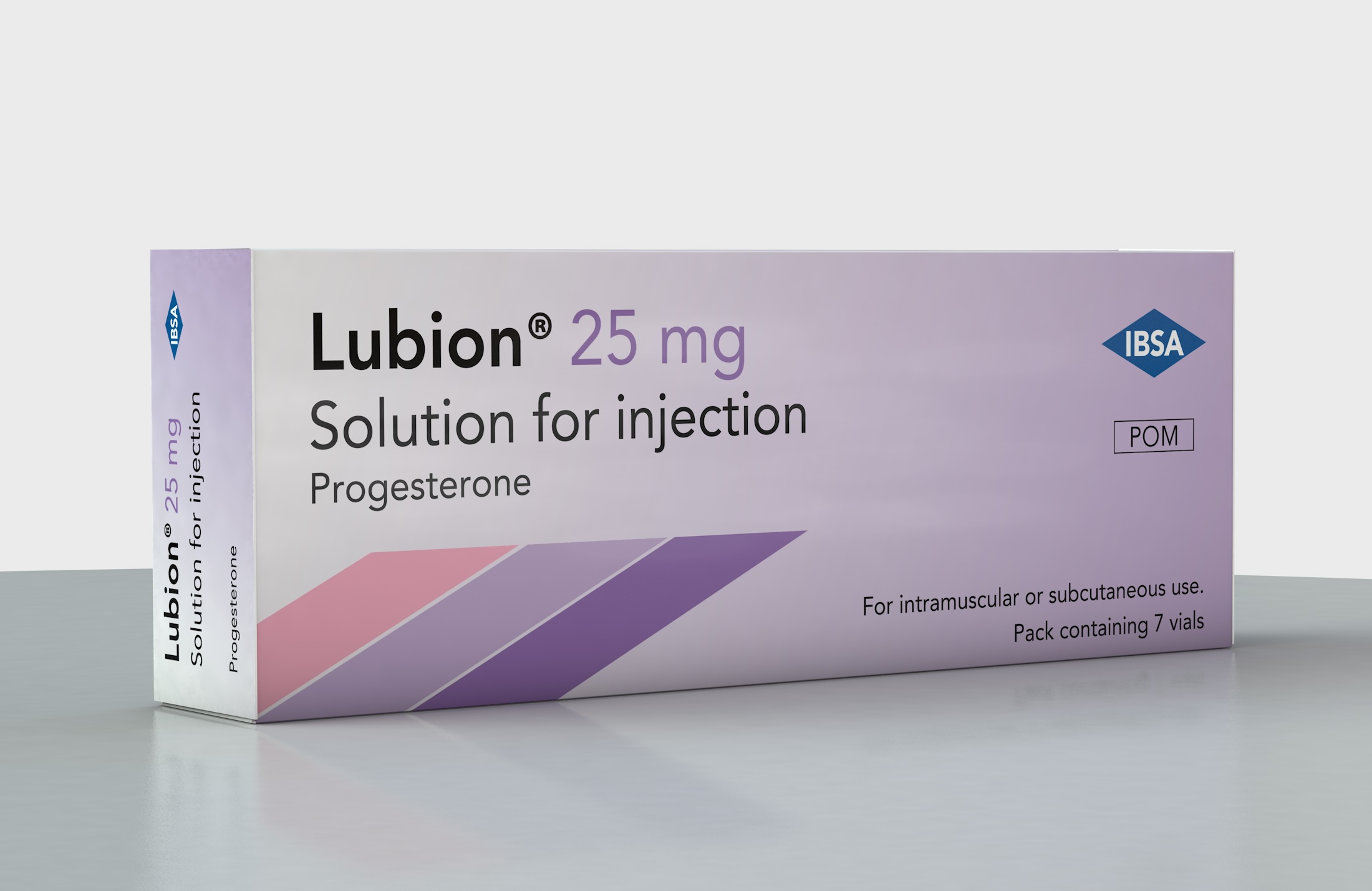 The Lubion 25mg product pack on a light background